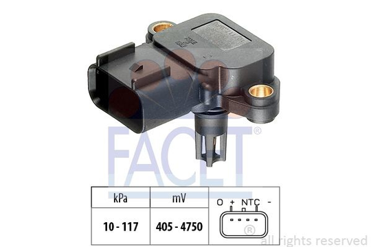 Air Pressure Sensor, height adaptation Made in Italy - OE Equivalent 103077