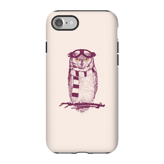 Balazs Solti Winter Owl Phone Case for iPhone and Android - iPhone 7 - Tough Case - Gloss
