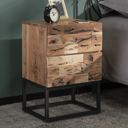 Easterling 1 Drawer Bedside Table