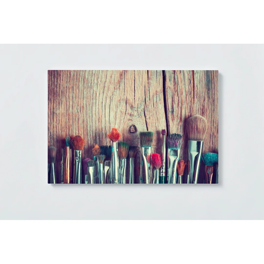 Paintbrush Motif Magnetic Wall Mounted Cork Board