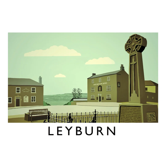 'Leyburn 5' Graphic Art