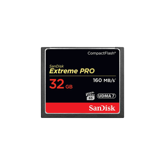 Sandisk 32GB Extreme Pro CF 160MB/s 32GB CompactFlash memory card
