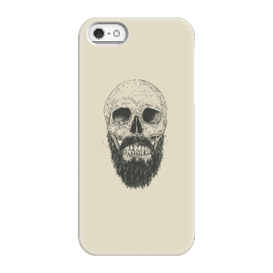 Balazs Solti Bearded Skull Phone Case for iPhone and Android - iPhone 5/5s - Snap Case - Matte