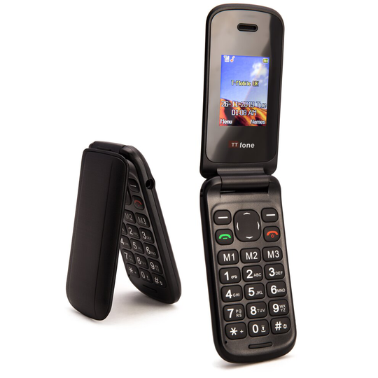 (Unlocked, Black) TTsims TT140 Single Sim