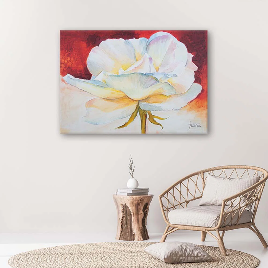Canvas Print Peony Flowers Nature