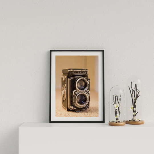 Vintage Camera 3 by Vouvart - Picture Frame Photograph