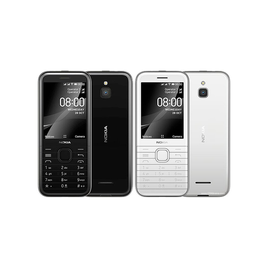 (Unlocked, Onyx/Black) Nokia 8000 4G | Single Sim | 4GB | 512MB RAM