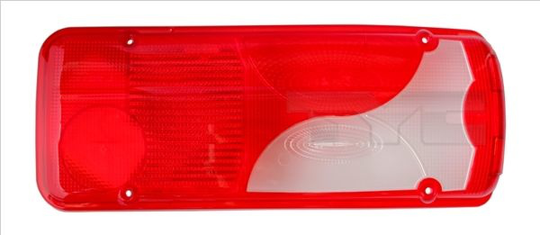 Light glass, combination Tail Light 11-11698-LA-1 TYC 1111698LA1