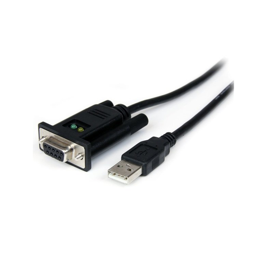 StarTech.com 1 Port USB to Serial RS232 Adapter - FTDI - USB to RS232 Cable