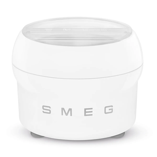 Smeg SMIC01 Ice Cream Maker Acessory for Stand Mixer - White