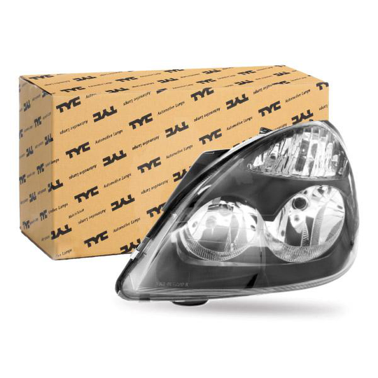TYC Headlights RENAULT 20-6358-05-2 260608847R,7701051769,7701054058 Headlamp,Headlight