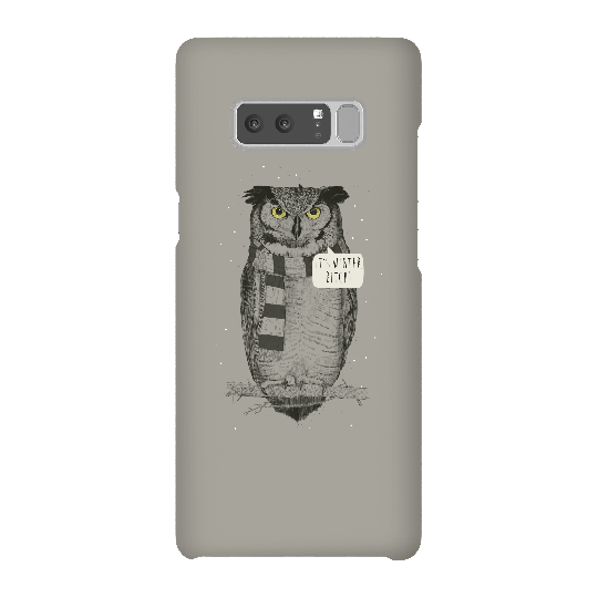 Balazs Solti It's Winter, Bitch! Phone Case for iPhone and Android - Samsung Note 8 - Snap Case - Matte