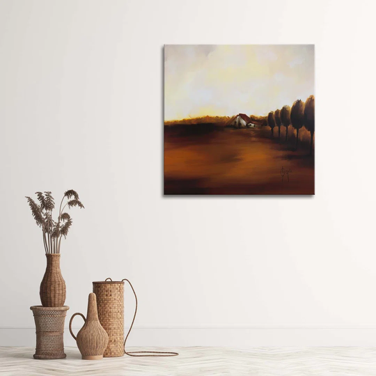 Canvas Print Landscape Tuscany