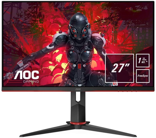 AOC 27G2U5 BK Gaming 27 IPS FHD 75hz 1ms mprt DP 1.2 2 x HDMI 1.4 4 x USB 3.0 Freesync