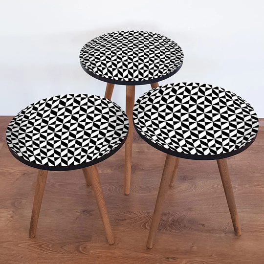 Lela 3 Piece Nest of Tables