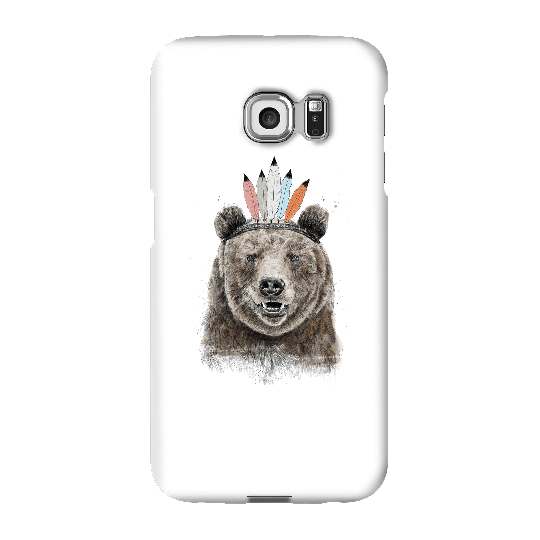 Balazs Solti Native Bear Phone Case for iPhone and Android - Samsung S6 Edge Plus - Snap Case - Matte