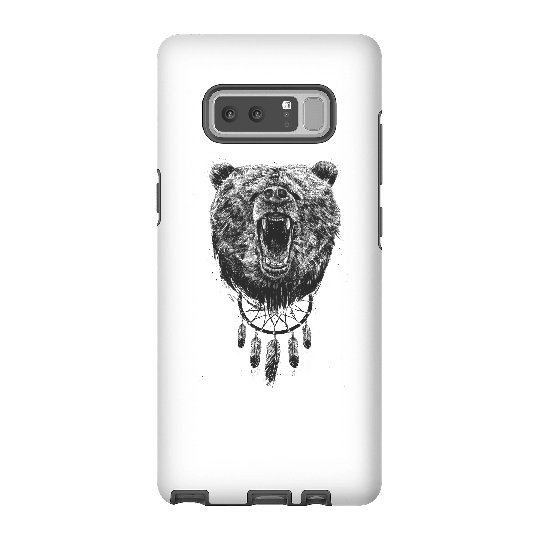 Balazs Solti Dreamcatcher Bear Phone Case for iPhone and Android - Samsung Note 8 - Tough Case - Matte