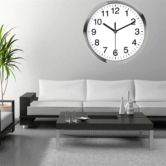 Avya 30.7cm Silent Wall Clock