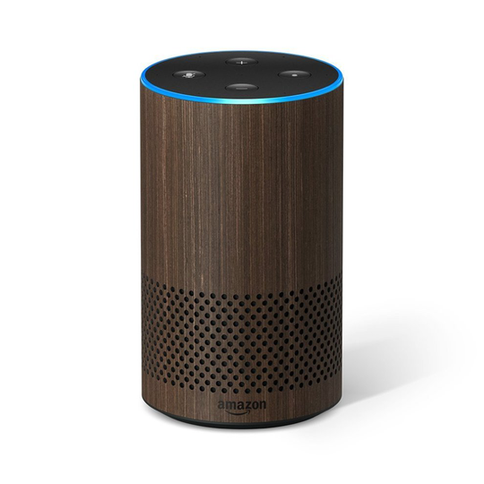 (Walnut Finish) All-new Amazon Echo (2nd generation)