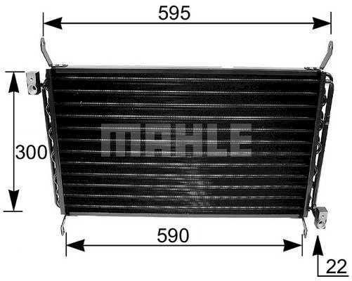 Condenser Air Conditioning 8FC351035-661 by BEHR