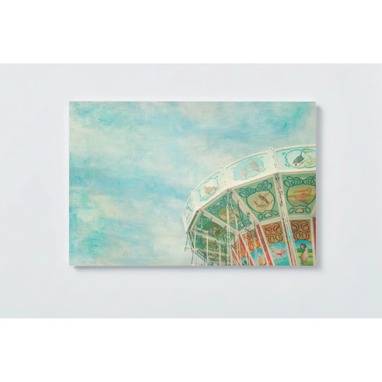 Carousel Motif Magnetic Wall Mounted Cork Board