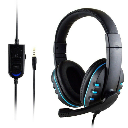 Wired Headset Headphones Gaming Stereo For PS4/ XBOX-ONE/ PC