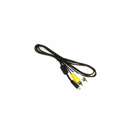 AV TV Connecting Cable for Sony CyberShot DSC-H400 Digital Camera