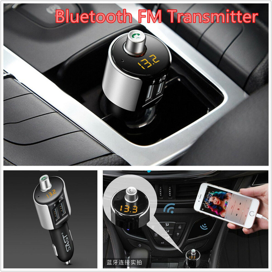 Handsfree Wireless Bluetooth FM Transmitter Car Kit Mp3 Player with USB Charger