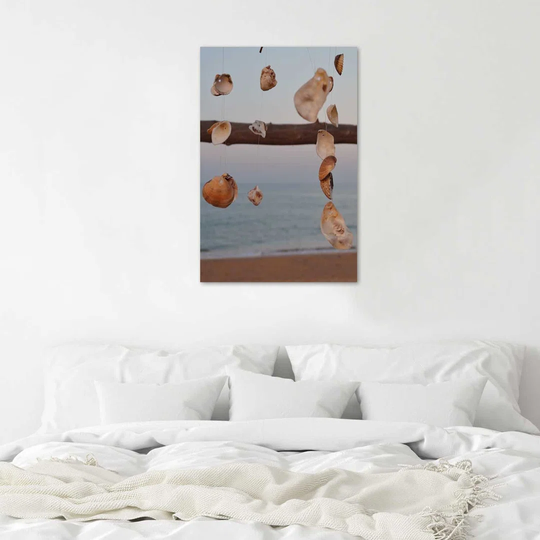 Poster, Beach And Decorative Seashells