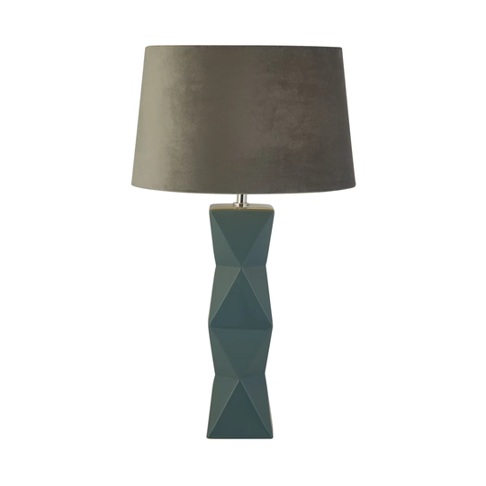 Blue Ceramic Table Lamp