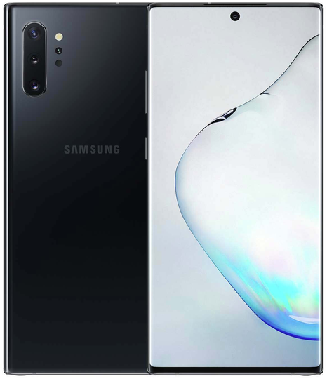 SIM Free Refurbished Samsung Note 10+ 256GB Mobile - Black