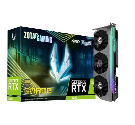 ZOTAC GeForce RTX 3080 10GB AMP Holo LHR Graphics Card