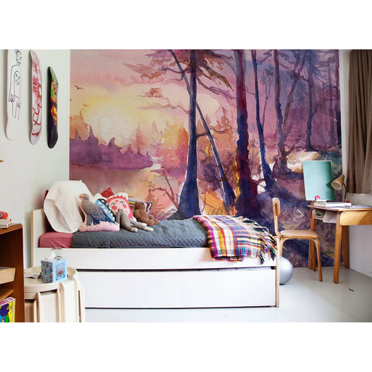 Walllpaper Roll 290X290cm Kitchen Livingroom Bedroom Mural Decoration Wallpaper Material With Print - Forest