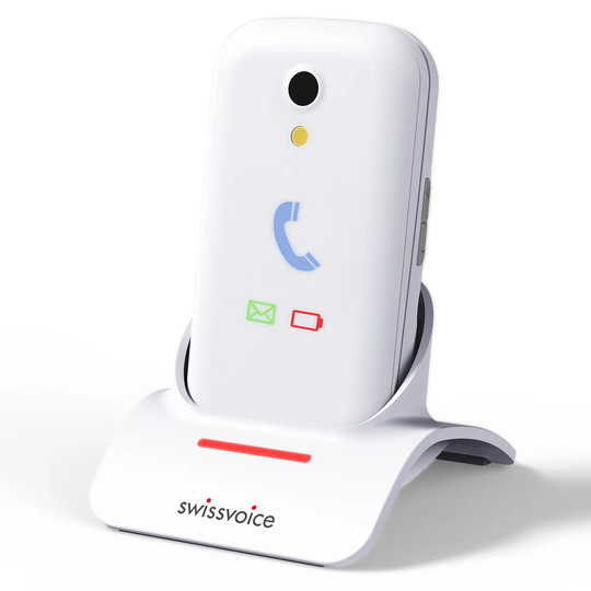 Swissvoice S28 Mobile Phone with Base - White