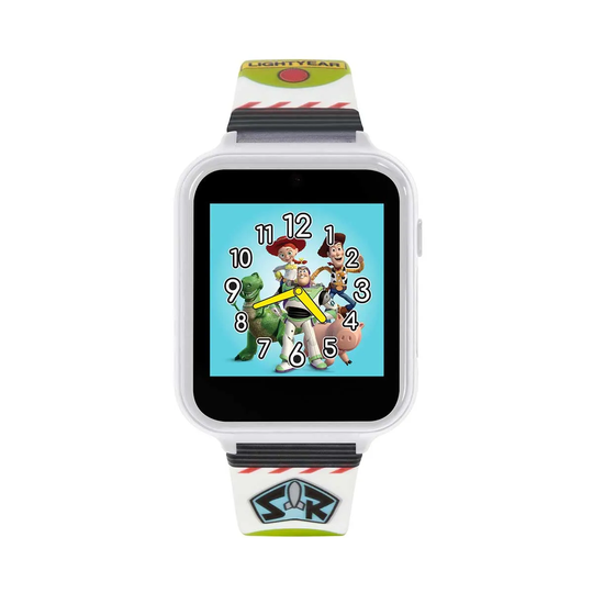 Disney Toy Story kids interactive watch with printed soft silicone strap.