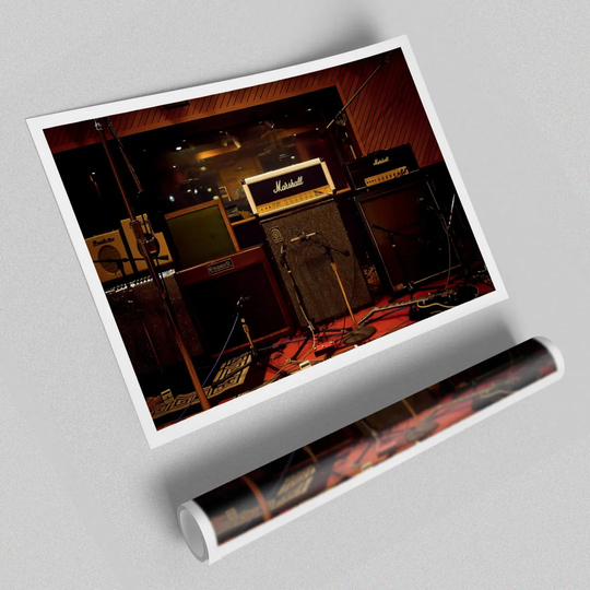 Marshall Speakers - Graphic Art Print on Paper