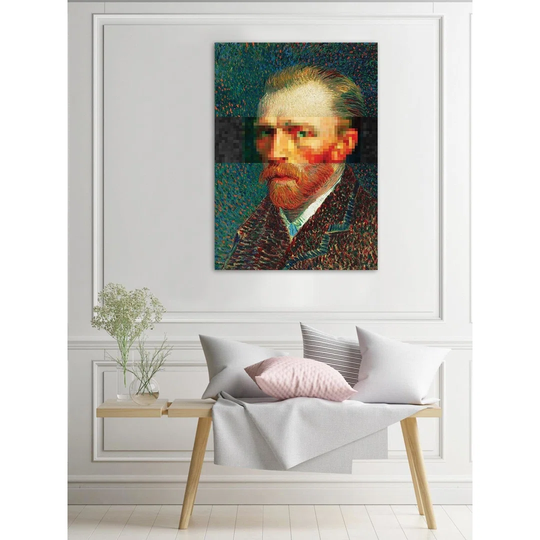 Poster, Portrait Of A Man, Abstract