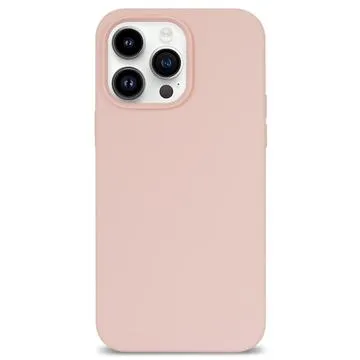 iPhone 14 Pro Magnetic Silicone Case - Light Pink