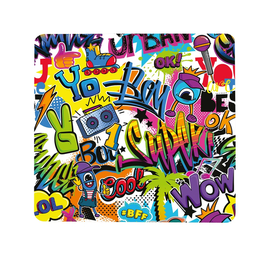 Graffiti Magnetic Wall Mounted Magnetic Board