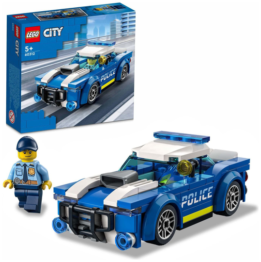 LEGO City Police Car Toy for Kids 5+ Years Old 60312