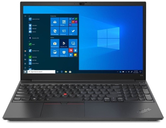 Lenovo ThinkPad E15 Gen 2, AMD Ryzen 5 PRO 4650U 2.1GHz, 8GB DDR4, 256GB M.2 NVMe, 15.6" Full HD IPS, AMD Radeon, Windows 10 Pro Laptop - 20T8006QUK