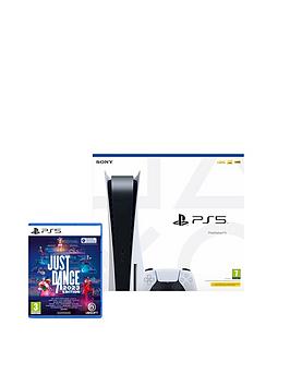 Playstation 5 Disc Console &Amp; Just Dance 2023 Edition (Code In Box)