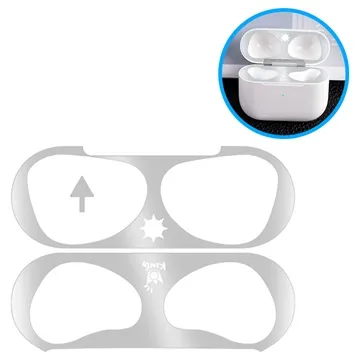 Metal Decorative Sticker for AirPods 3 - Sun / Silver