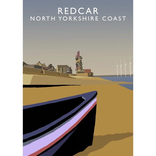 'Redcar 2' Graphic Art