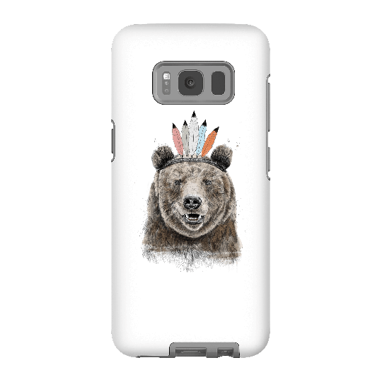 Balazs Solti Native Bear Phone Case for iPhone and Android - Samsung S8 - Tough Case - Matte