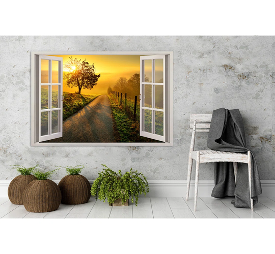 Canvas Print, Yellow Landscapes