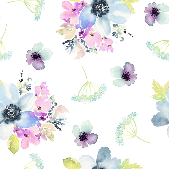 Riey Floral Wallpaper