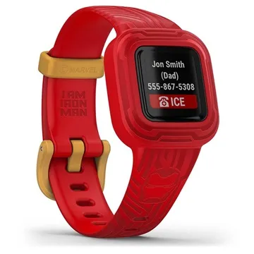 Garmin vivofit jr. 3 Kids Fitness Tracker - Iron Man