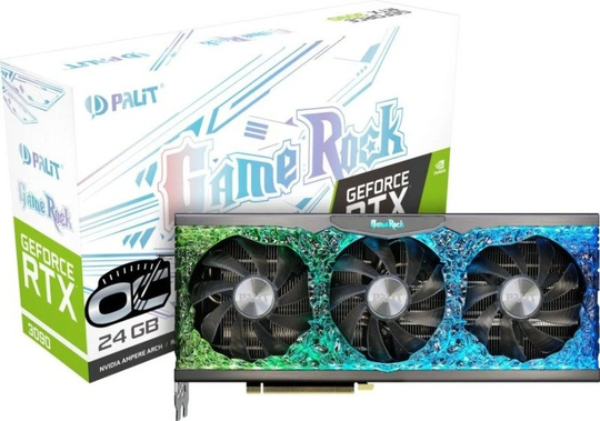 Palit GeForce RTX 3090 GameRock OC 24GB GDDR6X Ampere Graphics Card