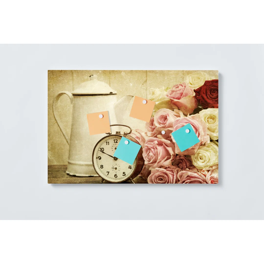 Shabby Magnetic Wall Mounted Cork Board